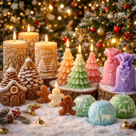 Silikonski kalupi - Božić